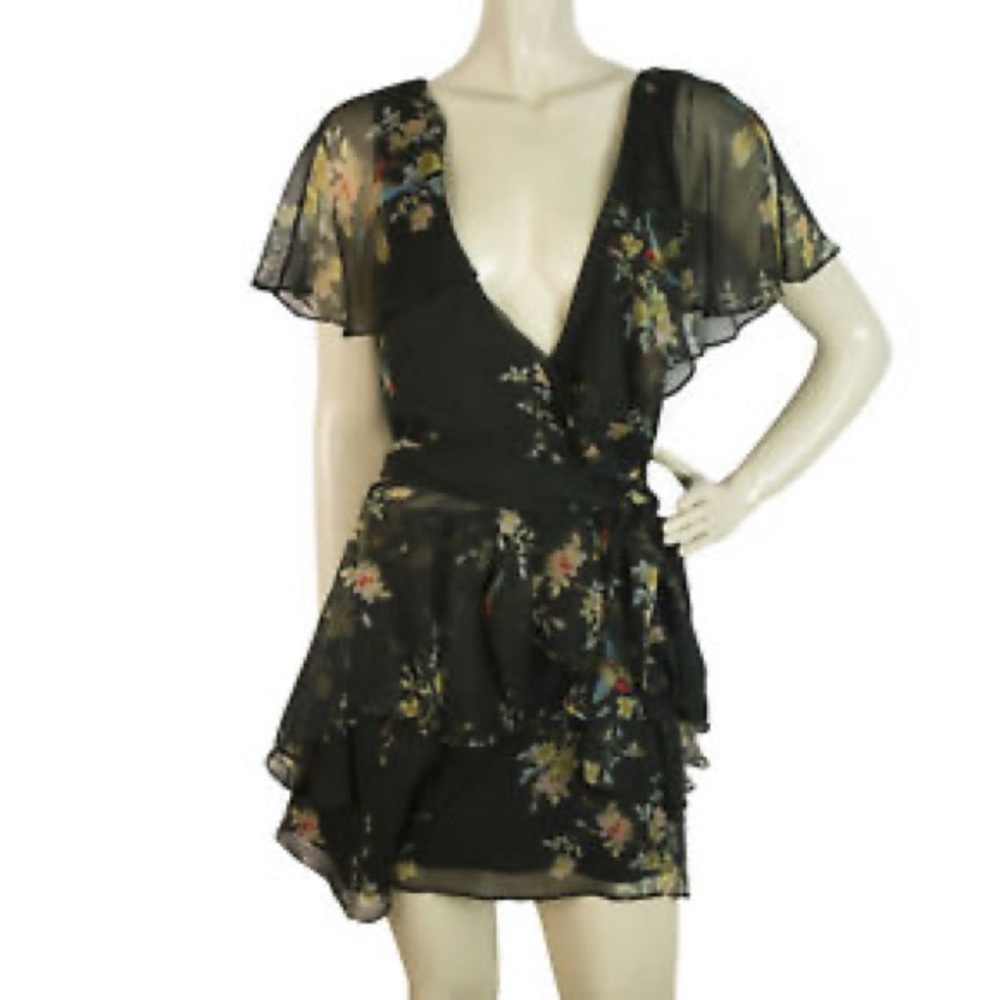 Zimmerman Black Floral Romper - Picture 3 of 6